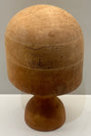 Victorian Solid Beech Hat Block Display Stand 21 1/2