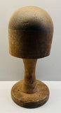 Victorian Solid Beech Hat Block Display Stand