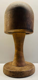 Victorian Solid Beech Hat Block Display Stand