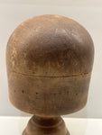 Victorian Solid Beech Hat Block Display Stand 22 1/2