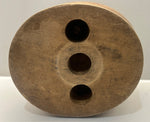 Victorian Solid Beech Hat Block Display Stand 22 1/2