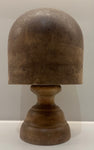 Victorian Solid Beech Hat Block Display Stand 22 1/2