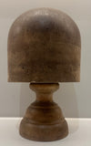 Victorian Solid Beech Hat Block Display Stand 22 1/2
