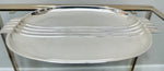 English Art Deco Silver Plated Serving Tray or Dish