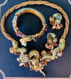 1959 American HAR Cobra Necklace, Bracelet & Earrings