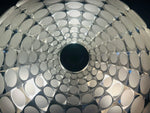 Large 1970s German Putzler Flush Mount Ceiling Light