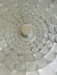 Large 1970s German Putzler Flush Mount Ceiling Light