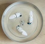 Large 1970s German Putzler Flush Mount Ceiling Light