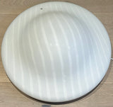 Large 1970s German Putzler Opal Glass Flush Mount