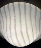 Large 1970s German Putzler Opal Glass Flush Mount