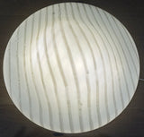 Large 1970s German Putzler Opal Glass Flush Mount