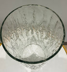 Large 1970s German Peill & Putzler "Bark Glass" Vase
