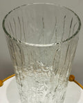Large 1970s German Peill & Putzler "Bark Glass" Vase