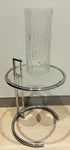 Large 1970s German Peill & Putzler "Bark Glass" Vase