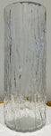 Large 1970s German Peill & Putzler "Bark Glass" Vase