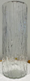 Large 1970s German Peill & Putzler "Bark Glass" Vase