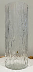Large 1970s German Peill & Putzler "Bark Glass" Vase