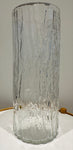 Large 1970s German Peill & Putzler "Bark Glass" Vase