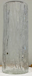 Large 1970s German Peill & Putzler "Bark Glass" Vase