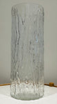 Large 1970s German Peill & Putzler "Bark Glass" Vase