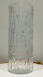 Large 1970s German Peill & Putzler "Bark Glass" Vase