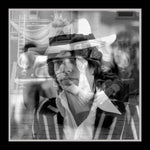 Mick Jagger Four-Flip Black & White Lenticular