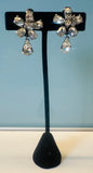 Pair of 1950s Christian Dior Crystal Earrings by Mitchel Maer
