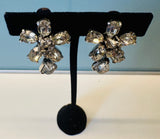 Pair of 1950s Christian Dior Crystal Earrings by Mitchel Maer