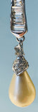 Pair of 1950s Marcel Boucher "Glam" Teardrop Earrings