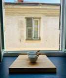 Pair of 1950s Apothecary Porcelain Mortar & Pestle Porcelaine Avignon France