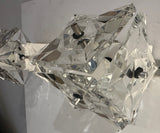 Pair of 1960s German Kinkeldey Prism Crystal Wall Lights