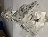 Pair of 1960s German Kinkeldey Prism Crystal Wall Lights
