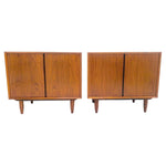 Pair of 1960s Danish Rosewood Poul Cadovius Cabinets