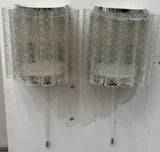 Pair of 1960s German Doria Leuchten Wall Light