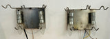 Pair of 1960s Italian Vistosi Style 5 Murano Disc Wall Lights