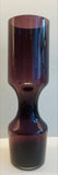 Pair of 1960s Scandinavian Purple Glass Vases