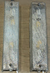 Pair of 1970s German Kaiser Leuchten Frosted White Wall Lights
