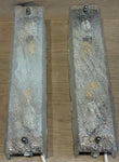 Pair of 1970s German Kaiser Leuchten Frosted White Wall Lights