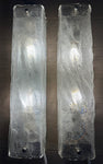 Pair of 1970s German Kaiser Leuchten Frosted White Wall Lights