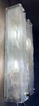 Pair of 1970s German Kaiser Leuchten Frosted White Wall Lights