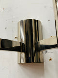 Pair of 1970s Italian Sciolari Two Tube Wall Lights