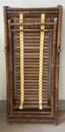 Pair of 1980s Italian Bamboo Deck Chairs or Sun Loungers