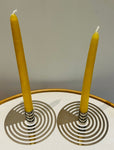 Pair of Swedish Contemporary Chrome Eightmood Candleholders