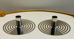 Pair of Swedish Contemporary Chrome Eightmood Candleholders