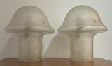 Pair of 1970s Putzler Grey Mushroom Table Lamps