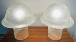 Pair of 1970s Putzler Grey Mushroom Table Lamps