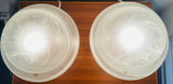 Pair of 1970s Putzler Grey Mushroom Table Lamps