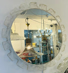 Pair of 1970s German Hillebrand Illuminated Acrylic Wall Mirrors