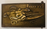 Rare Circa 1970s French Pirelli Salvador Dali Brass Belt Buckle