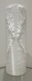 1970s Peill & Putzler White "Feather" Cylindrical Vase